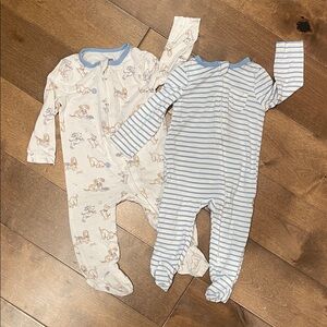 LITTLE ME footie pajama bundle